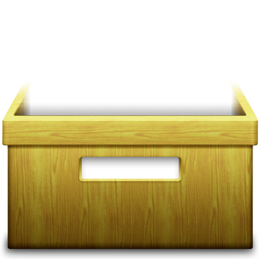 Wooden Stack Yellow Icon 512x512 png